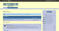 Desktop Screenshot of multifornia.de